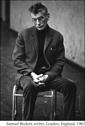 Samuel Beckett anno 1963, Photograph by Dmitri Kasterine