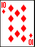 Ten of Diamonds