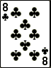 Eight of Clubs