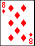 Eight of Diamonds