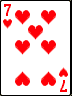 7 of Hearts,