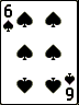 6 of Spades,